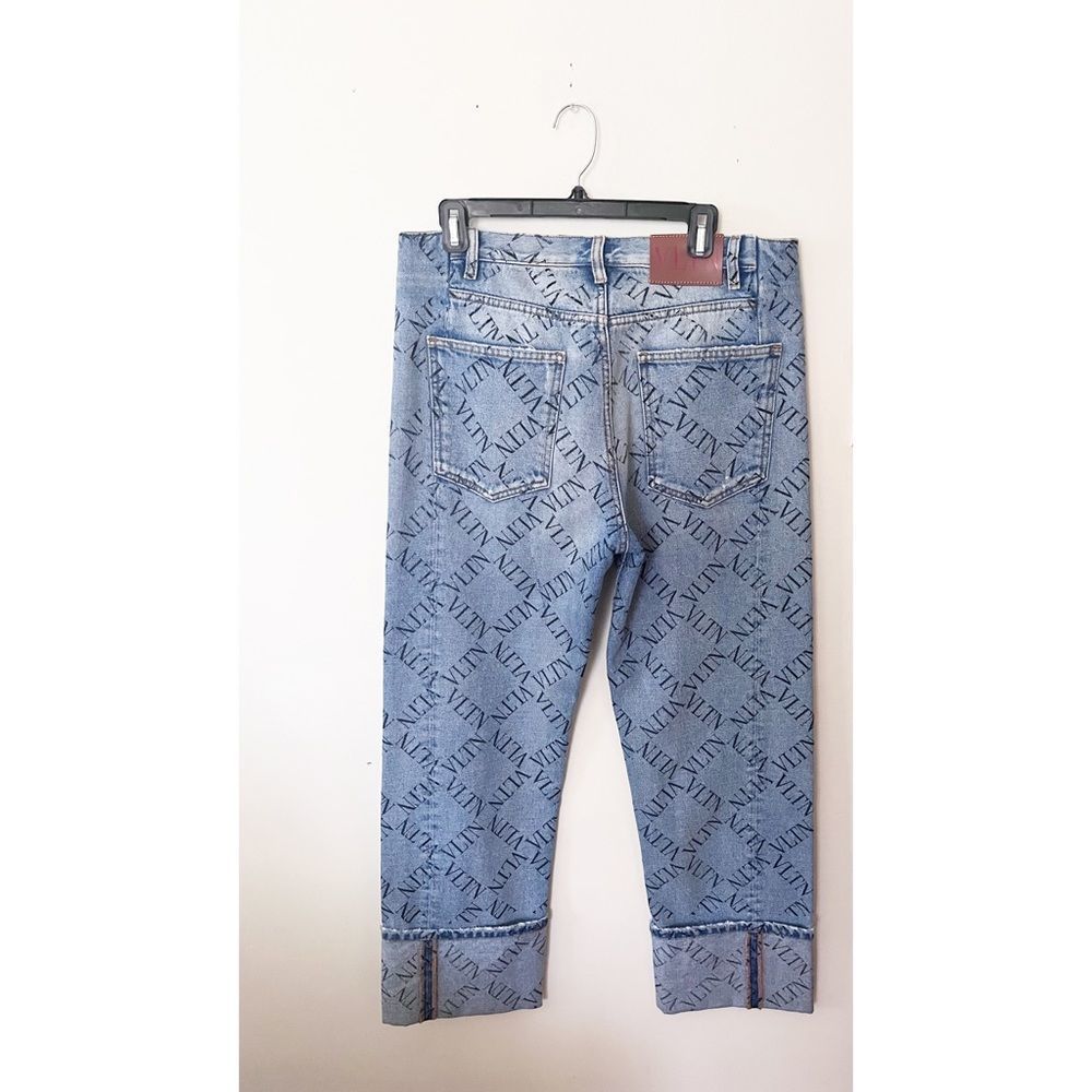 NOT FOR SALE Valentino mens print jeans size 32 - Picture 4 of 5